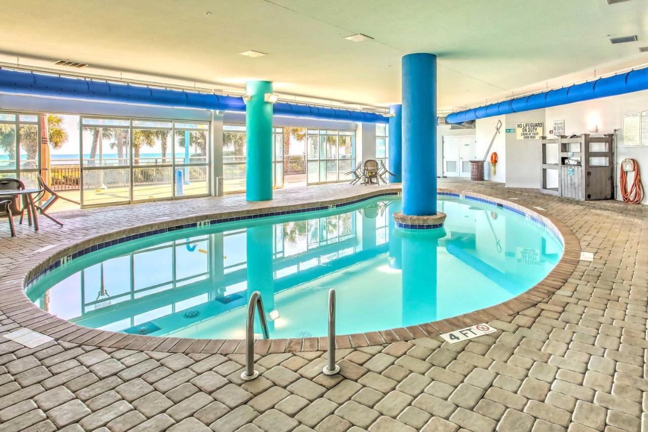 Beachfront Family Condo With View And Pool Access Myrtle Beach Dış mekan fotoğraf