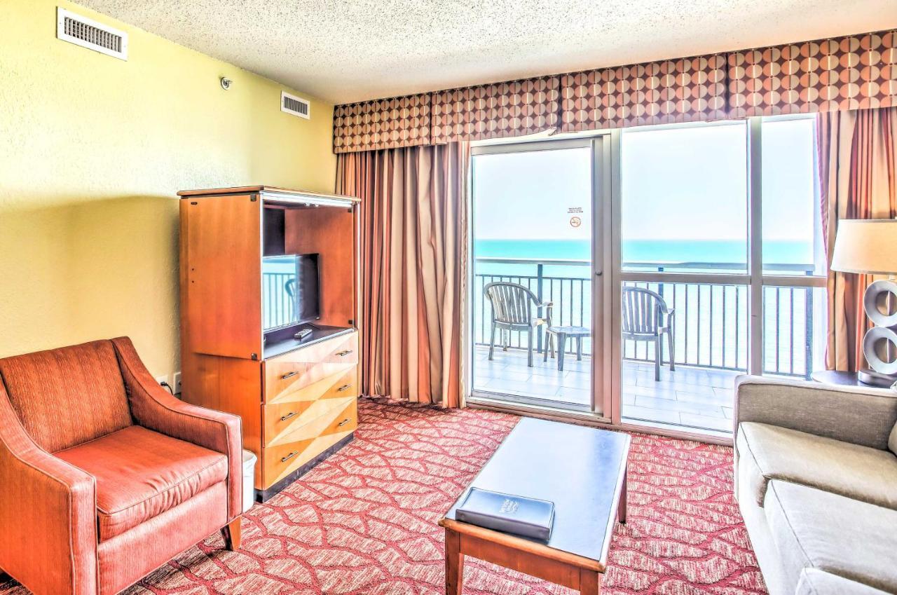Beachfront Family Condo With View And Pool Access Myrtle Beach Dış mekan fotoğraf