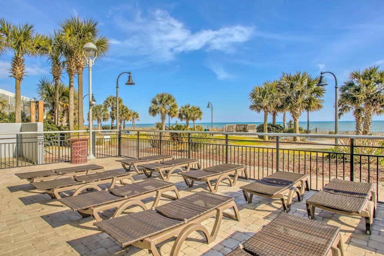 Beachfront Family Condo With View And Pool Access Myrtle Beach Dış mekan fotoğraf